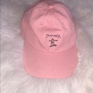 pink thrasher hat